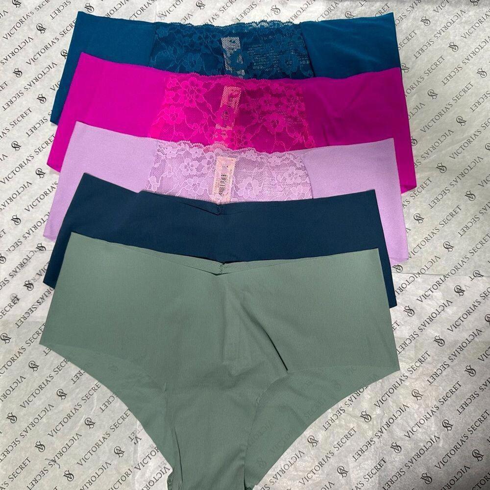 Victorias Secret No-Show Lace Cheeky Panties